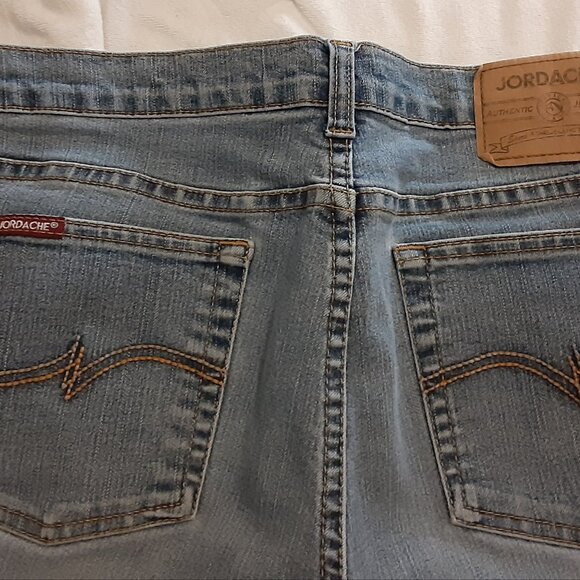Jordache Straight Leg Jeans Light Blue Size 15/16 - Picture 5 of 5